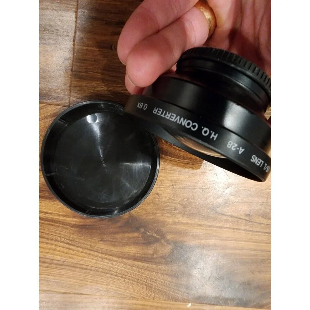 Vtg Olympus is1 35mm Film Camera High Res Zoom Lens 35-135mm + Bag+ Converter